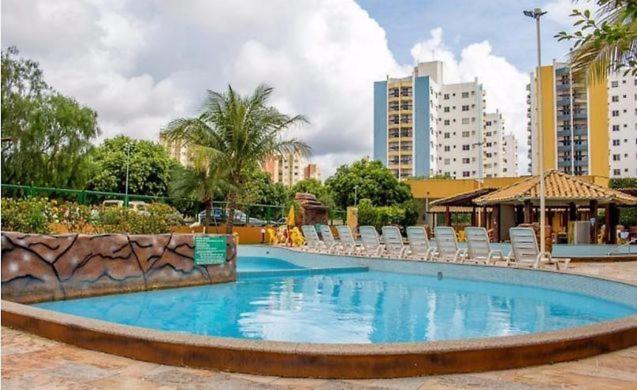 Thermas Place Suite Caldas Novas Com Piscinas Termais Extérieur photo