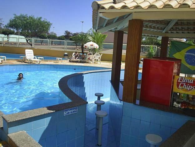 Thermas Place Suite Caldas Novas Com Piscinas Termais Extérieur photo
